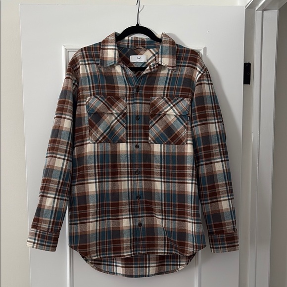 TNA Flannel Button Up - Picture 1 of 2